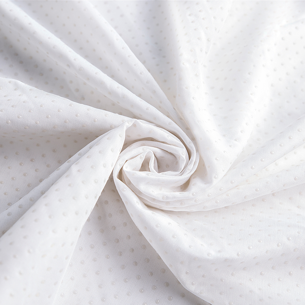 Fabrikksalg 100% polyester mikrofiber anti-skli farget dråpeplast hjemmetekstilstoff