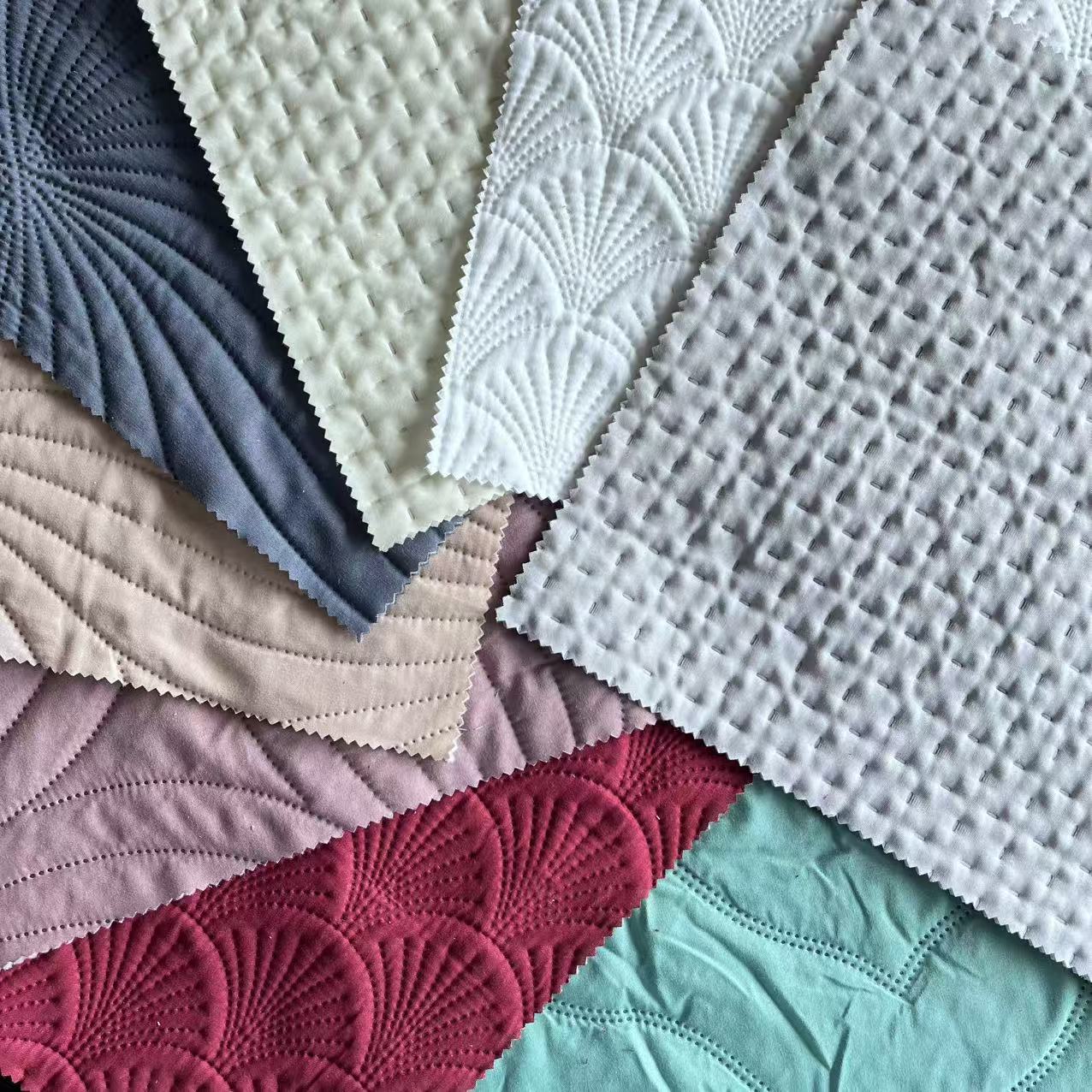 Ultrasonisk stoff farget mikrofiber stoff